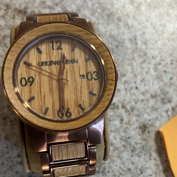 Original Grain Men's Brown Watch